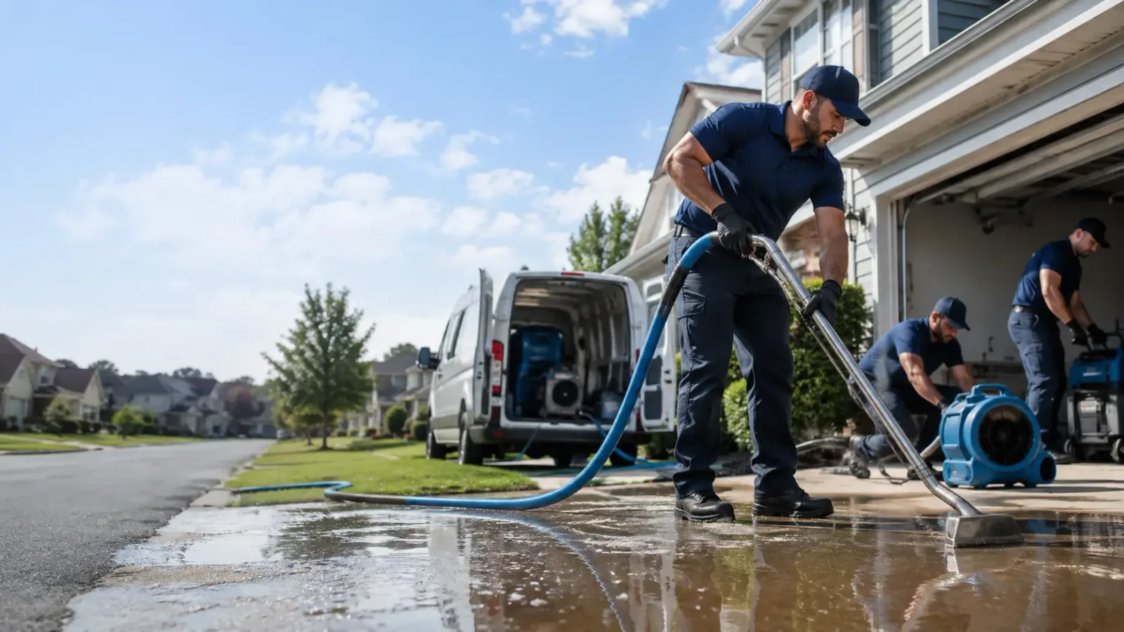Flood Damage Restoration in Naval Air Station Jrb, TX